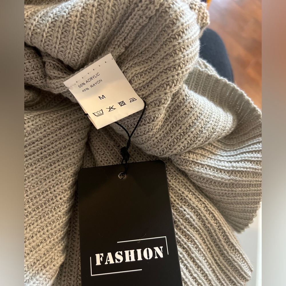 โ๏ธโ๏ธ ๐ก๐ช๐ง Womenโs Sleeveless Sweater Vest Turtleneck Ribbed Knit Tank Top Shell - Picture 5 of 5